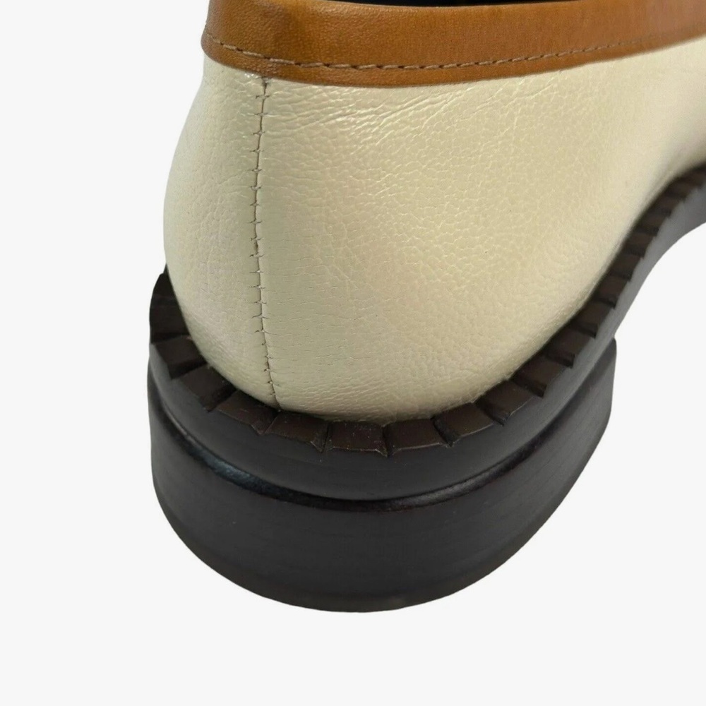 Tory Burch 70s Square Loafer 25mm Size 7
Perfect Blk/Cream/Tan Cuoio w/dust bag - Picture 9 of 17